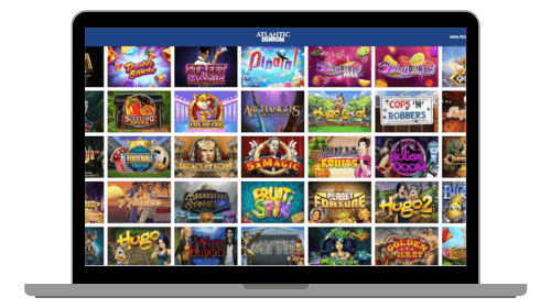 Atlantic Spins casinon pelivalikoima