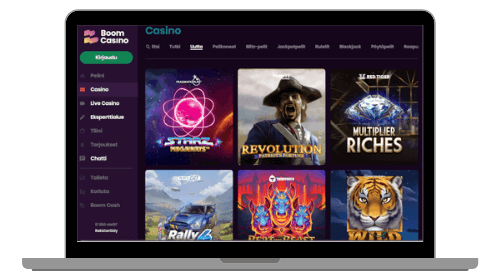 Boom Casino pelit
