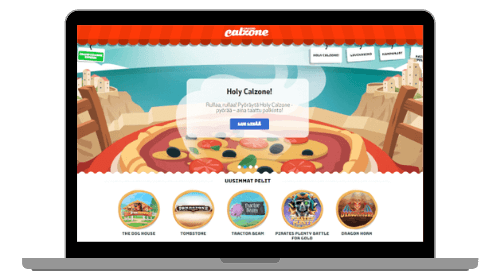 Casino Calzonen etusivu