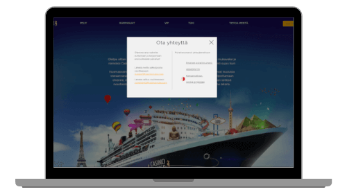 Casino cruisen asiakaspalvelu