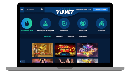 Casino Planet pelit – Tutustu ja löydä suosikkisi