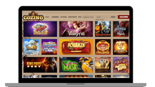 Kasinopelit Cozino casinolla
