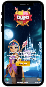 Duelz casino mobiililaitteella