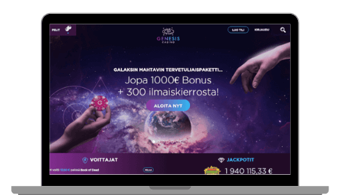 Genesis casinon etusivu