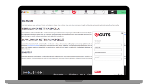 Guts Casinon asiakaspalvelu