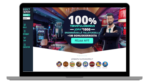 Jonny Jackpot casinon etusivu