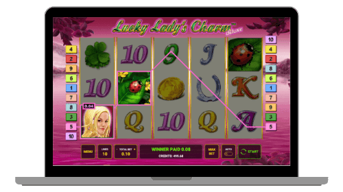 Lucky Lady's Charm kolikkopeli