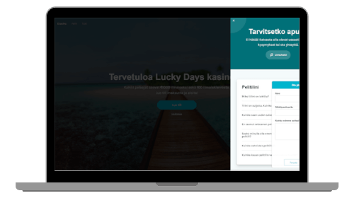 Lucky Days casinon asiakaspalvelu