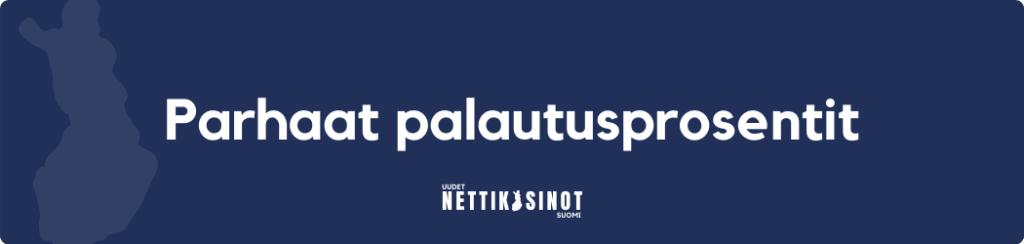 Nettikasino paras palautusprosentti