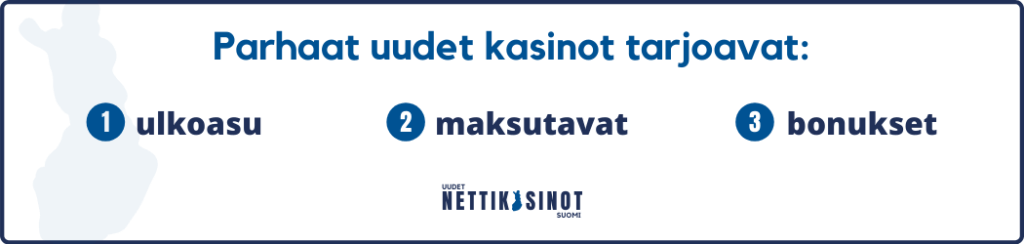 Parhaat uudet kasinot tarjoavat monet edut
