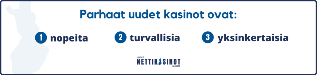 Mitä parhaat uudet nettikasinot tarjoavat?