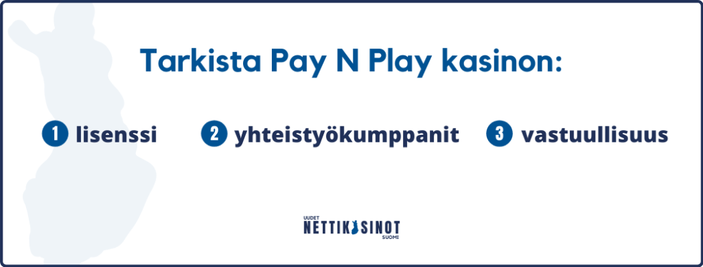 PaynPlay kasinot – Tarkista nämä asiat
