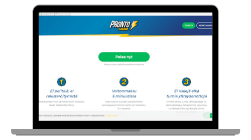 Pronto Casino arvostelu