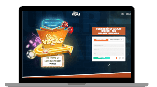 Slotty Vegas casinon etusivu