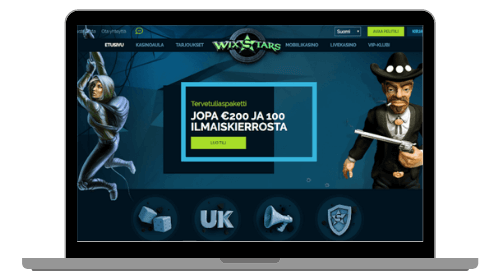 Wixstars casino arvostelu