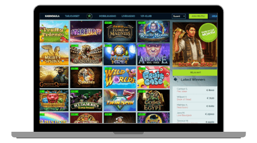 Wixstars casinon kolikkopelit